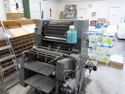 Изображение 1 красочная офсетная машина HEIDELBERG GTO-46