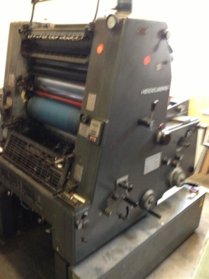 Изображение 1 красочная офсетная машина HEIDELBERG GTO-52