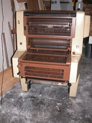 Изображение 1 красочная офсетная машина ROTAPRINT R38