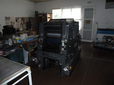Изображение 2 красочная офсетная машина HEIDELBERG GTO-ZP46