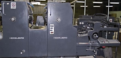 Изображение 2 красочная офсетная машина HEIDELBERG MOZPS