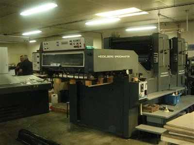 Изображение 2 красочная офсетная машина HEIDELBERG SPEED-102-ZP