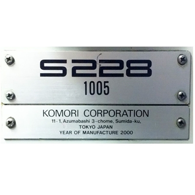 Изображение 2 красочная офсетная машина KOMORI S228