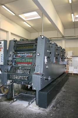 Изображение 4 красочная офсетная машина HEIDELBERG GTO-52-4P
