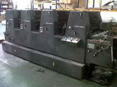 Изображение 4 красочная офсетная машина HEIDELBERG GTOV-52