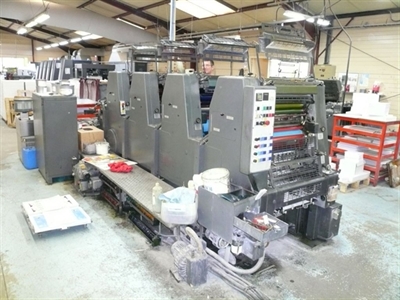 Изображение 4 красочная офсетная машина HEIDELBERG GTOV-52