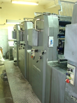 Изображение 4 красочная офсетная машина HEIDELBERG MOVPS