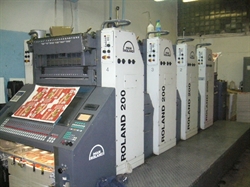 Изображение 4 красочная офсетная машина ROLAND 204-E