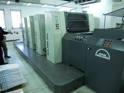 Изображение 4 красочная офсетная машина ROLAND 304-HOB