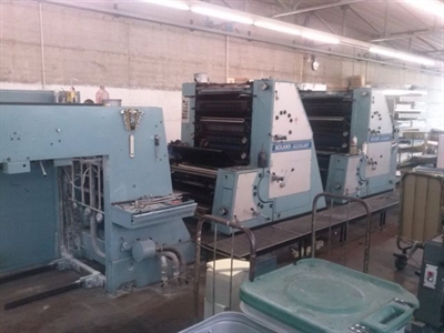 Изображение 4 красочная офсетная машина ROLAND RVFOB