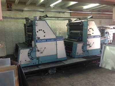 Изображение 4 красочная офсетная машина ROLAND RVP2C