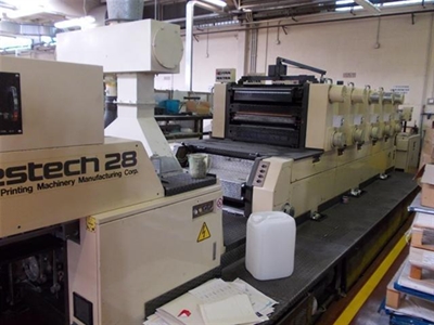Изображение 5 красочная офсетная машина AKIYAMA 528