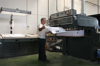 Изображение 5 красочная офсетная машина HEIDELBERG SPEED-102-FP