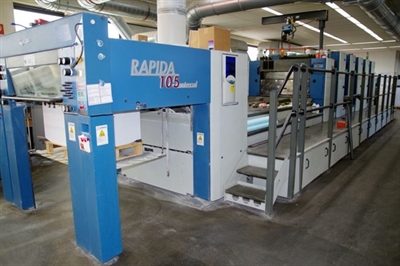 Изображение 5 красочная офсетная машина KOENIG-BAUER RAPIDA-105-5---LX