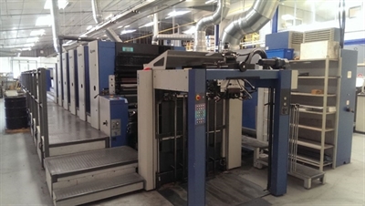 Изображение 5 красочная офсетная машина KOENIG-BAUER RAPIDA-105-5-CX-L