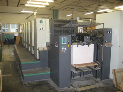 Изображение 5 красочная офсетная машина ROLAND 505---LV