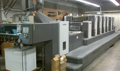 Изображение 6 красочная офсетная машина FUJI-SHINOHARA 74-VI