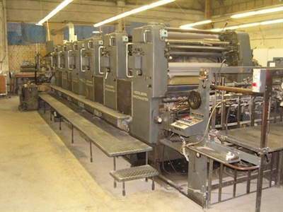Изображение 6 красочная офсетная машина HEIDELBERG SPEED-102-S