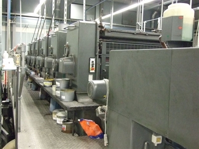Изображение 6 красочная офсетная машина HEIDELBERG SPEED-102-SP