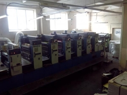 Изображение 6 красочная офсетная машина KOENIG-BAUER RAPIDA-75-6-L