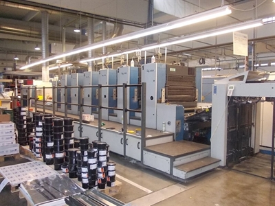 Изображение 6 красочная офсетная машина KOENIG-BAUER RAPIDA-105-6-LX