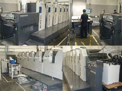 Изображение 6 красочная офсетная машина ROLAND 206-HOB