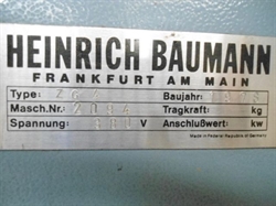 Изображение Резальная машина JOGGER BAUMANN