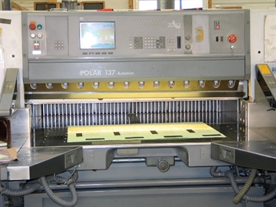 Изображение Резальная машина POLAR 137-ED
