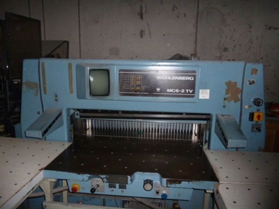 Изображение Резальная машина WOHLENBERG 115-MCS-2TV