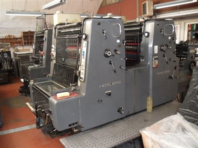 Изображение 2 красочная офсетная машина HEIDELBERG MOZPS