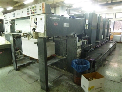 Изображение 4 красочная офсетная машина HEIDELBERG SM-102-4-P