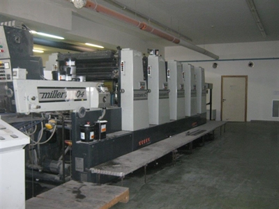 Изображение 5 красочная офсетная машина MILLER TP-104-5