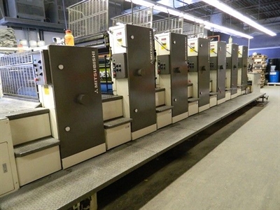 Изображение 6 красочная офсетная машина MITSUBISHI 3F6-CX