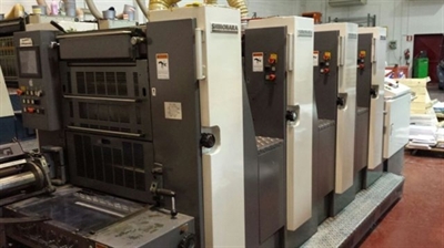 Изображение 4 красочная офсетная машина FUJI-SHINOHARA 52-IV-P