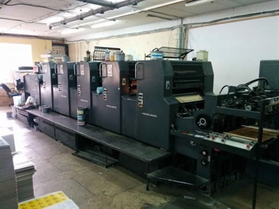 Изображение 5 красочная офсетная машина HEIDELBERG MOFPH-L