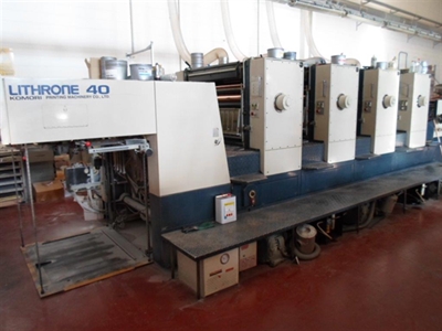 Изображение 4 красочная офсетная машина KOMORI L440