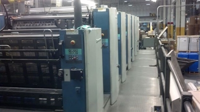 Изображение 6 красочная офсетная машина KOENIG-BAUER RAPIDA-162a-6-L