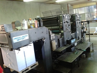 Изображение 2 красочная офсетная машина HEIDELBERG SPEED-102-ZP