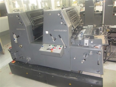 Изображение 2 красочная офсетная машина HEIDELBERG GTO-52-2