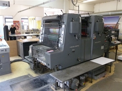 Изображение 2 красочная офсетная машина HEIDELBERG MOZPS