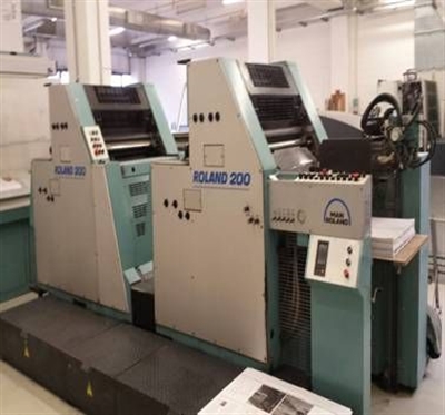Изображение 4 красочная офсетная машина ROLAND 204-TOB