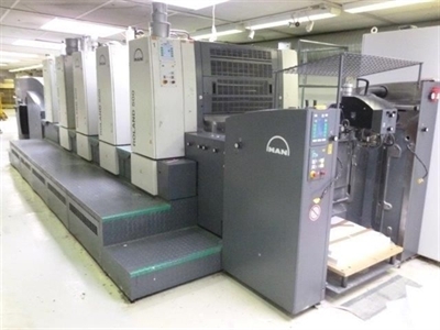 Изображение 4 красочная офсетная машина ROLAND 504---LX