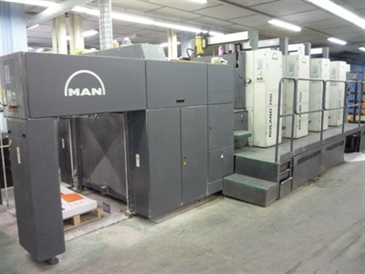 Изображение 4 красочная офсетная машина ROLAND 704-3B