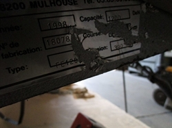 Изображение Резальная машина LIFT ALSACE-MANUTENTION