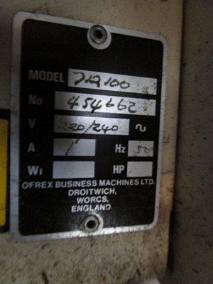 Изображение Фальцевальная машина REXEL FOLDEX