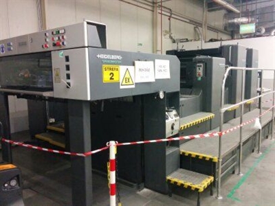 Изображение 2 красочная офсетная машина HEIDELBERG SM-102-2--L