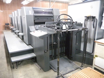 Изображение 4 красочная офсетная машина HEIDELBERG SM-74-4-H