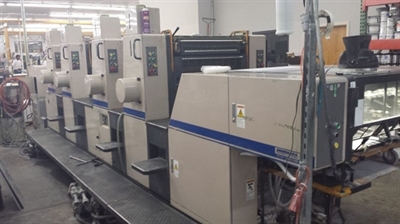 Изображение 4 красочная офсетная машина FUJI-SHINOHARA 66--4