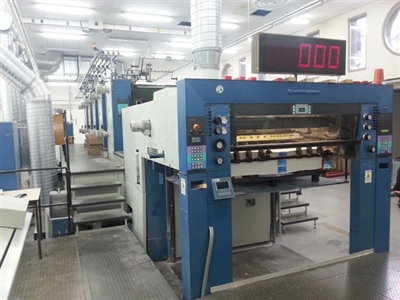 Изображение 5 красочная офсетная машина KOENIG-BAUER RA142-5