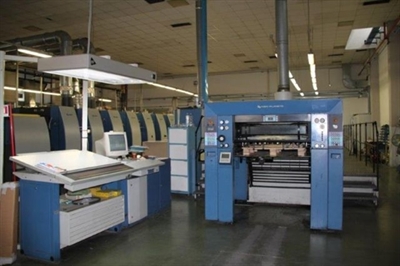 Изображение 6 красочная офсетная машина KOENIG-BAUER RAPIDA-105-6-LX